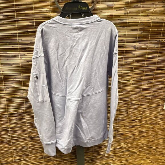 Women's French Terry Modern Crewneck Sweatshirt - All in Motion™ Size XS - Picture 2 of 2